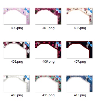 《2021.04.23Update‼》キッシュちゃんパンツパッチ用パンツテクスチャ24枚