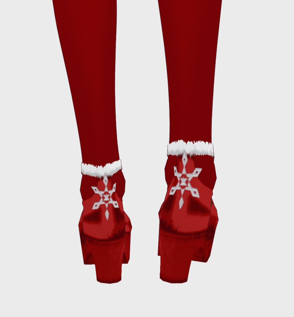 #VRoid 正式版(stable ver.)&Beta:クリスマスアイドルワンピースセット/Christmas Idol Dress Outfits:#セシル変身