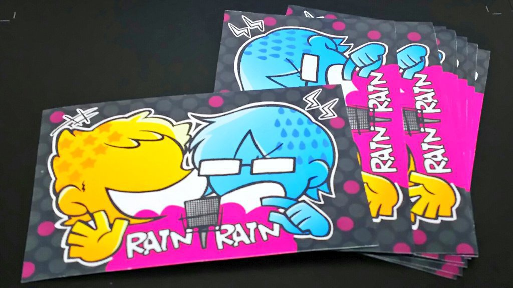 レインレインステッカー
