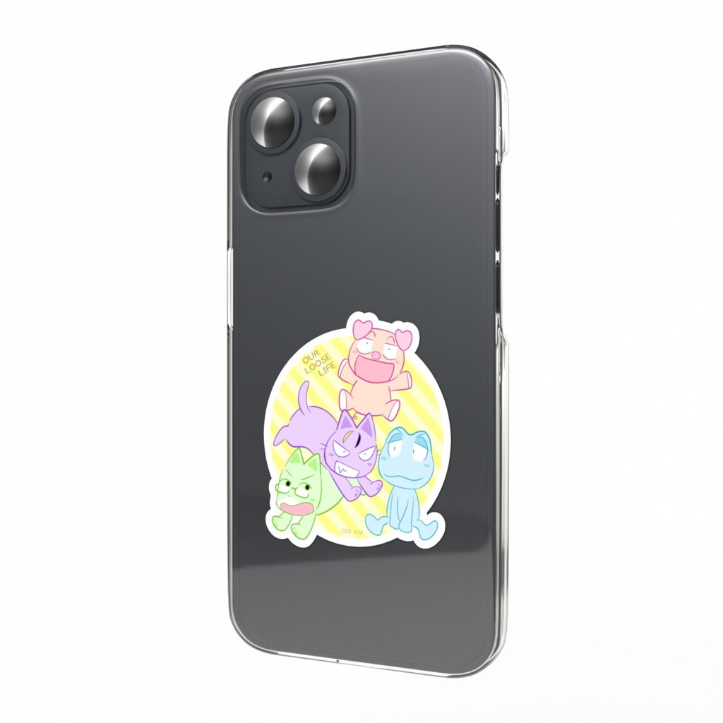 【俺だらアニマル】スマホステッカー