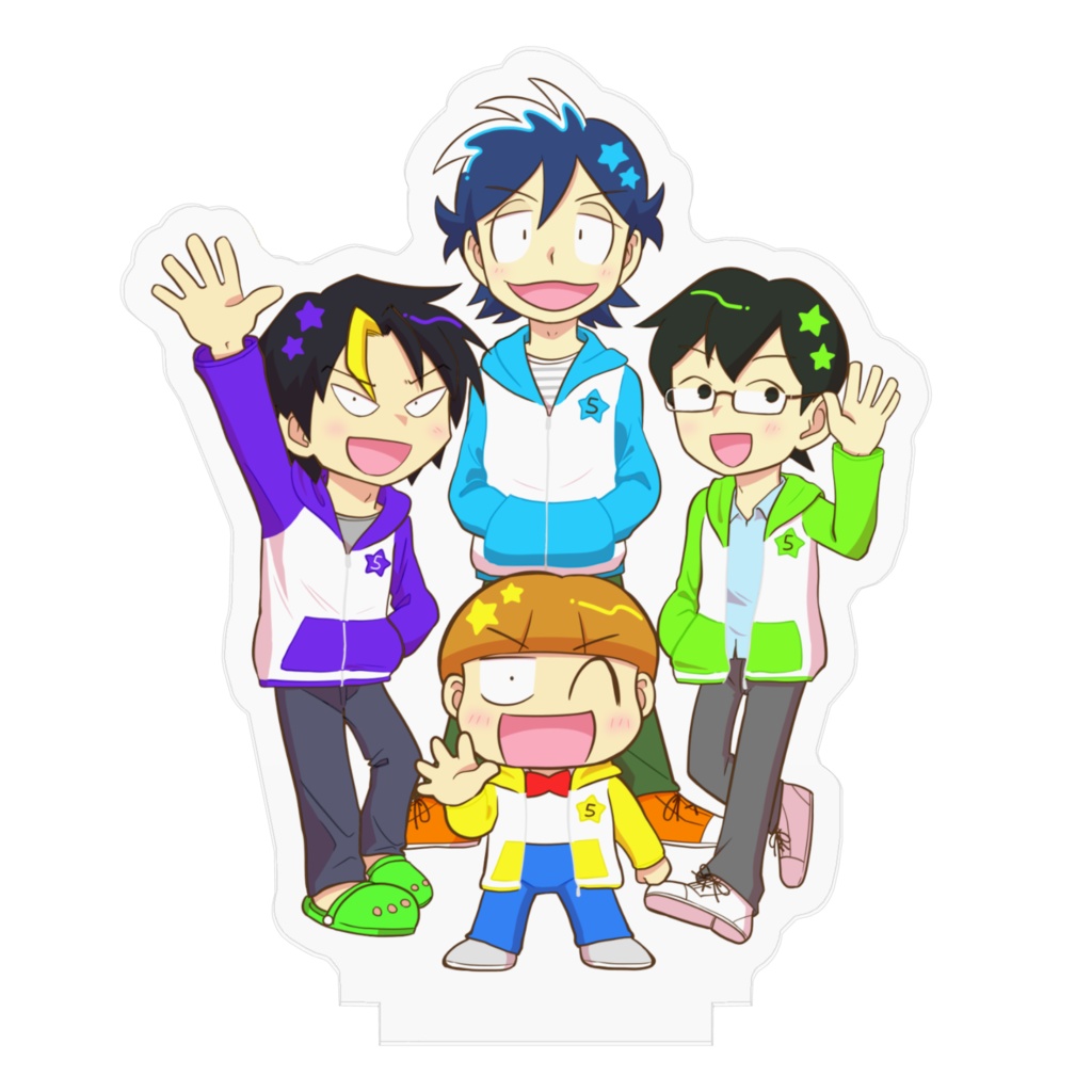 【俺だら5周年】アクリルフィギュア