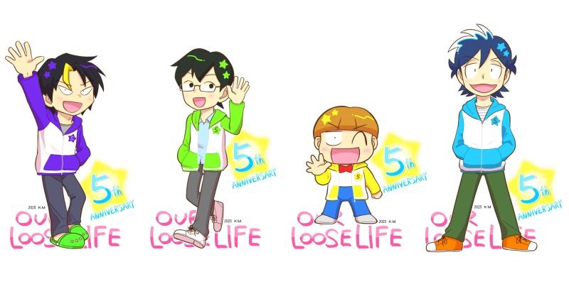 【俺だら5周年】ホログラムアクリルキーホルダー