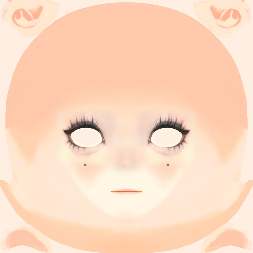 [FREE] VRoid Model Face PNG