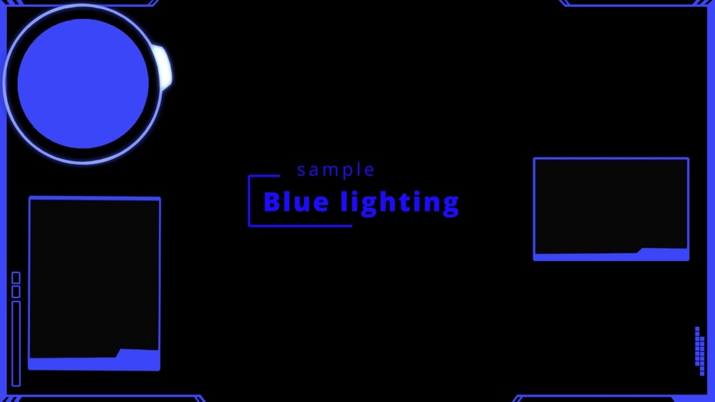 【VALORANT】配信オーバーレイセット02 ※ライティングエフェクトあり