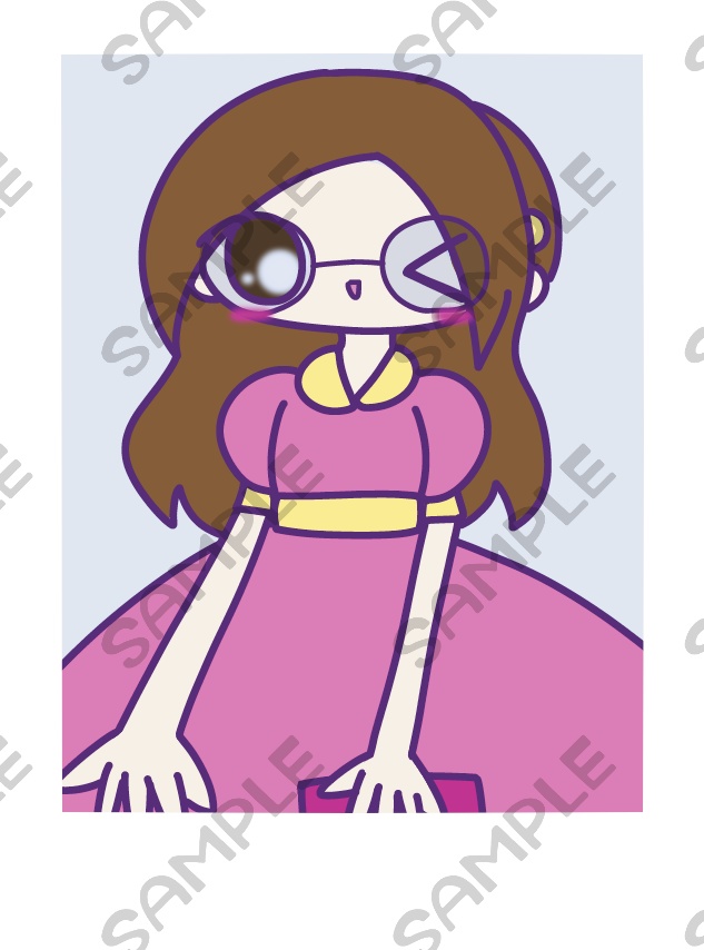 みっちゃん チェキ風カードセット(2枚入り)