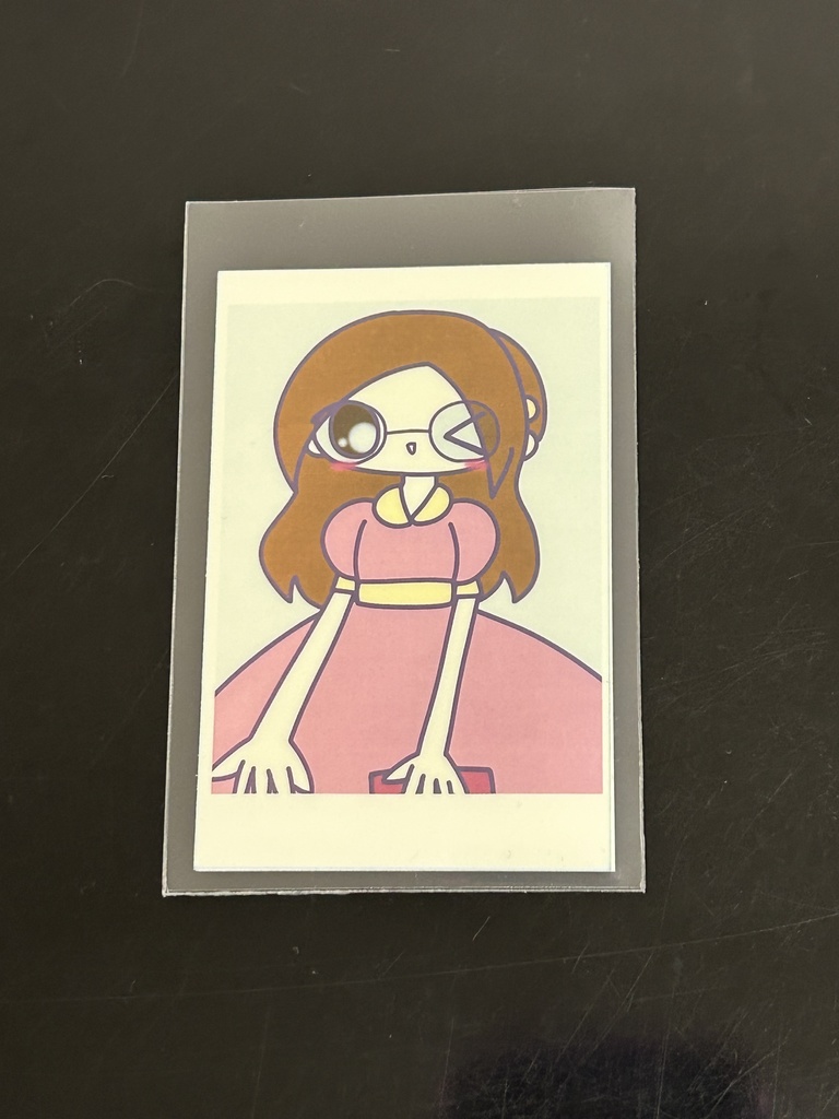 みっちゃん チェキ風カードセット(2枚入り)