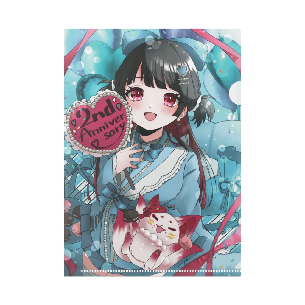 二周年記念クリアファイル