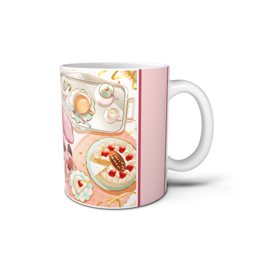 誕生日イラストマグカップ