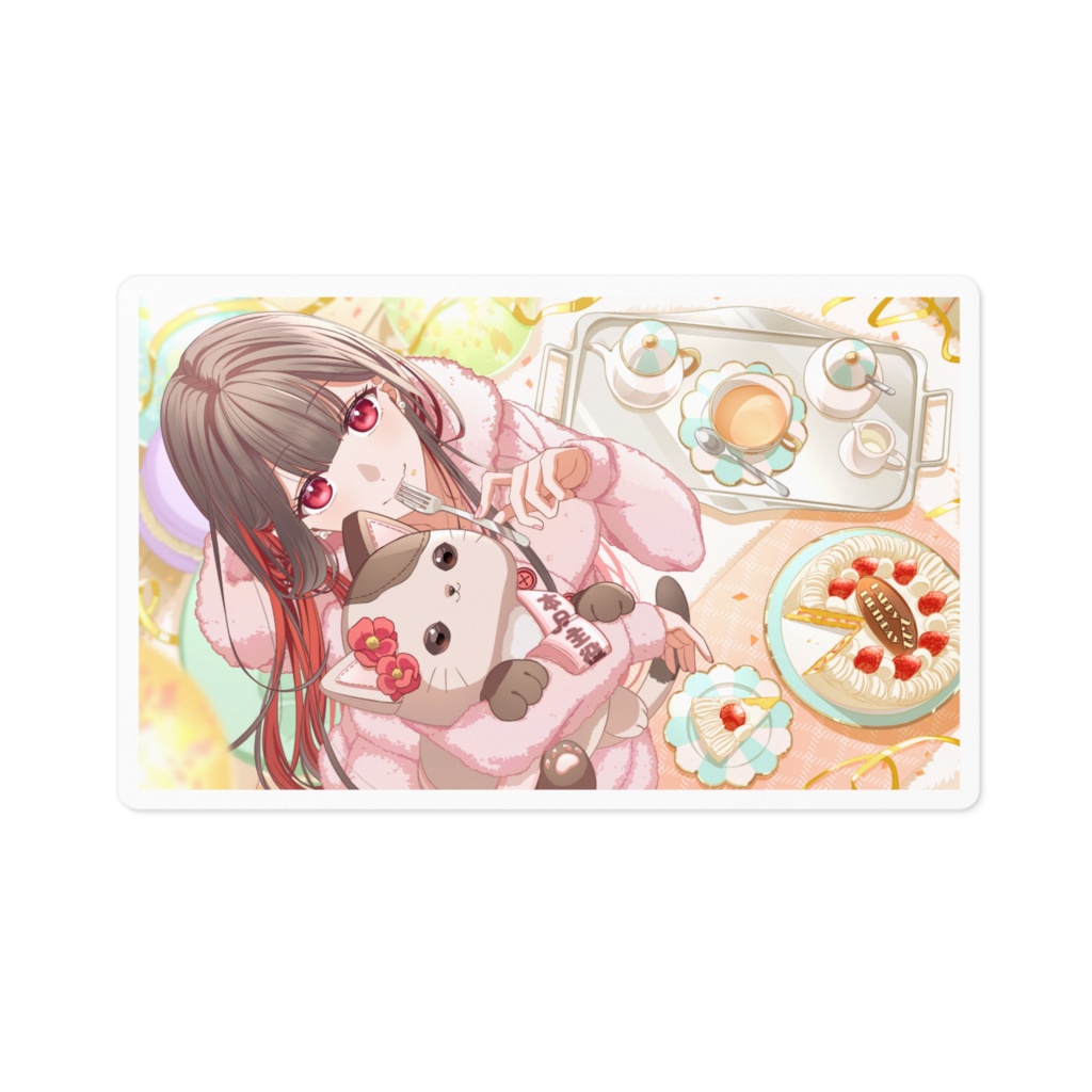 誕生日イラストステッカー
