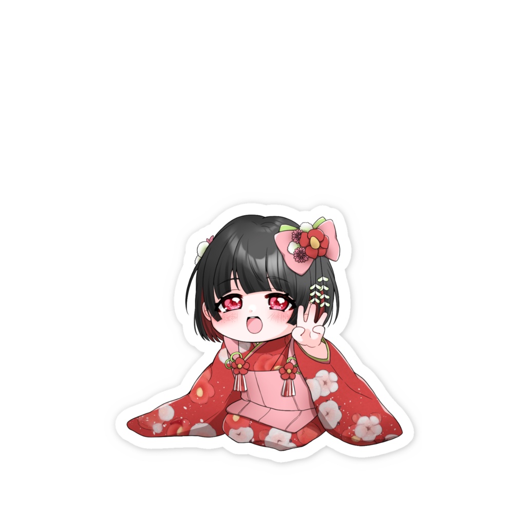 3周年スマホステッカー