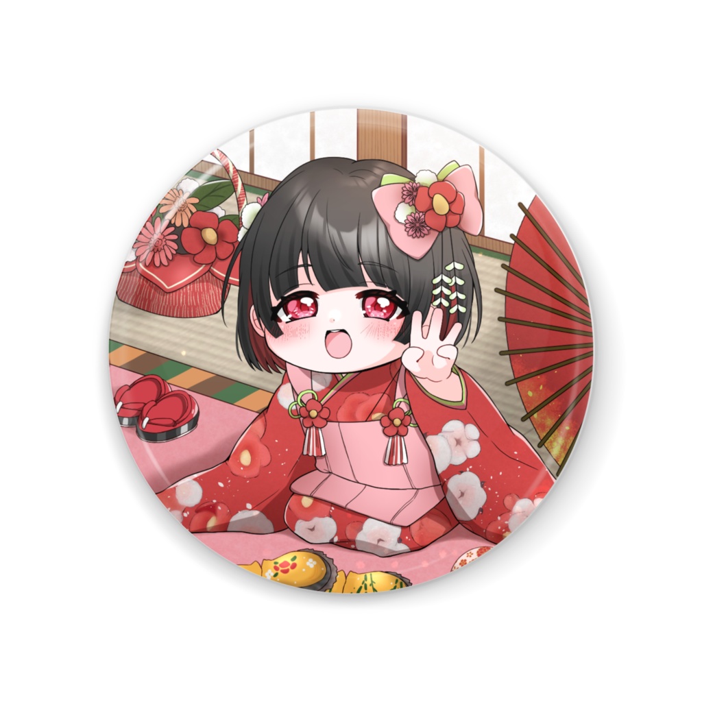 3周年 缶ミラー