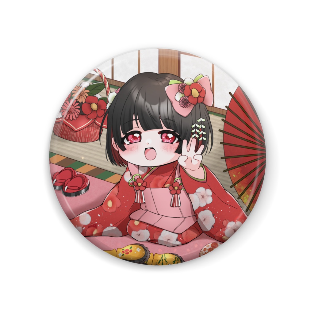 3周年 缶バッジ