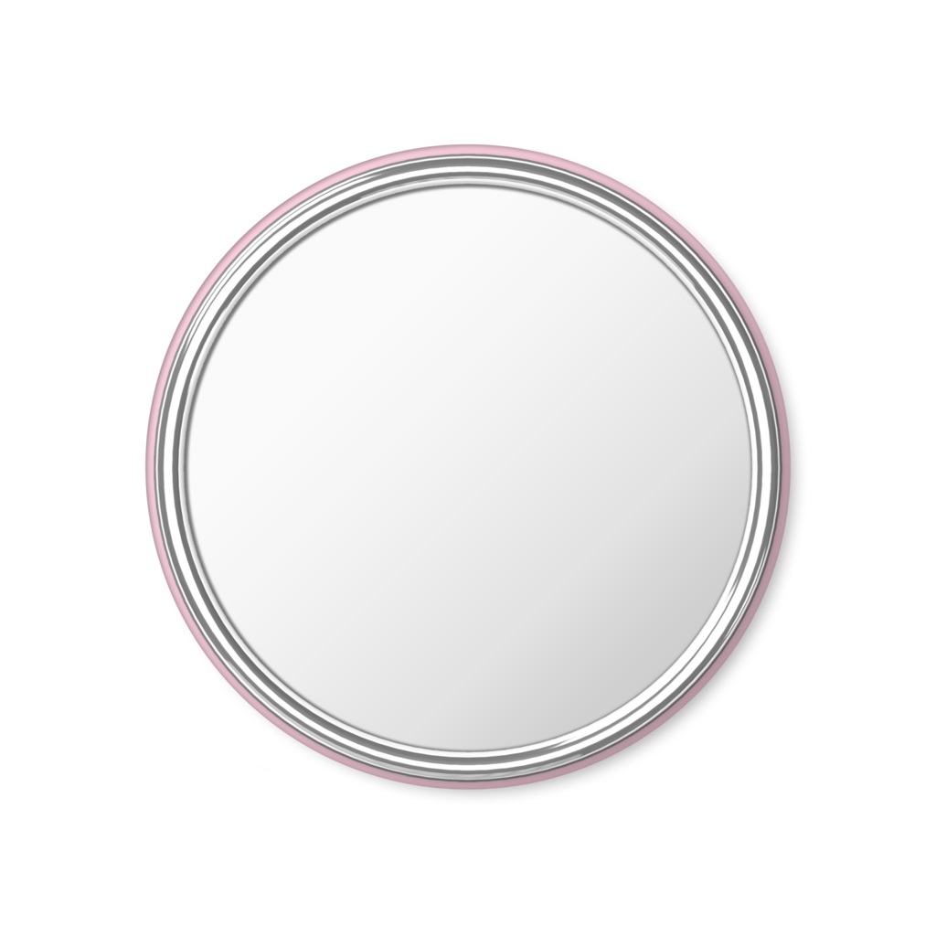 【鬼滅の刃】アラジン風 煉獄杏寿郎イメージ 缶ミラー ベビーピンクver.