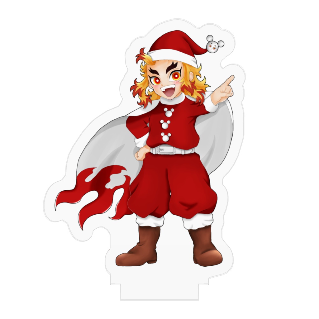 ※期間限定【鬼滅の刃】サンタさんコス煉獄杏寿郎イメージ アクリルフィギュア