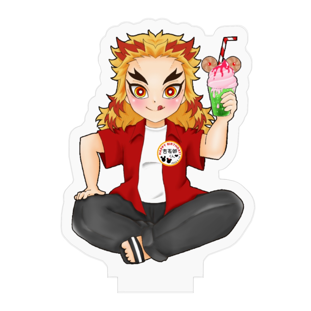 【鬼滅の刃】煉獄杏寿郎イメージ お誕生日2023ver.