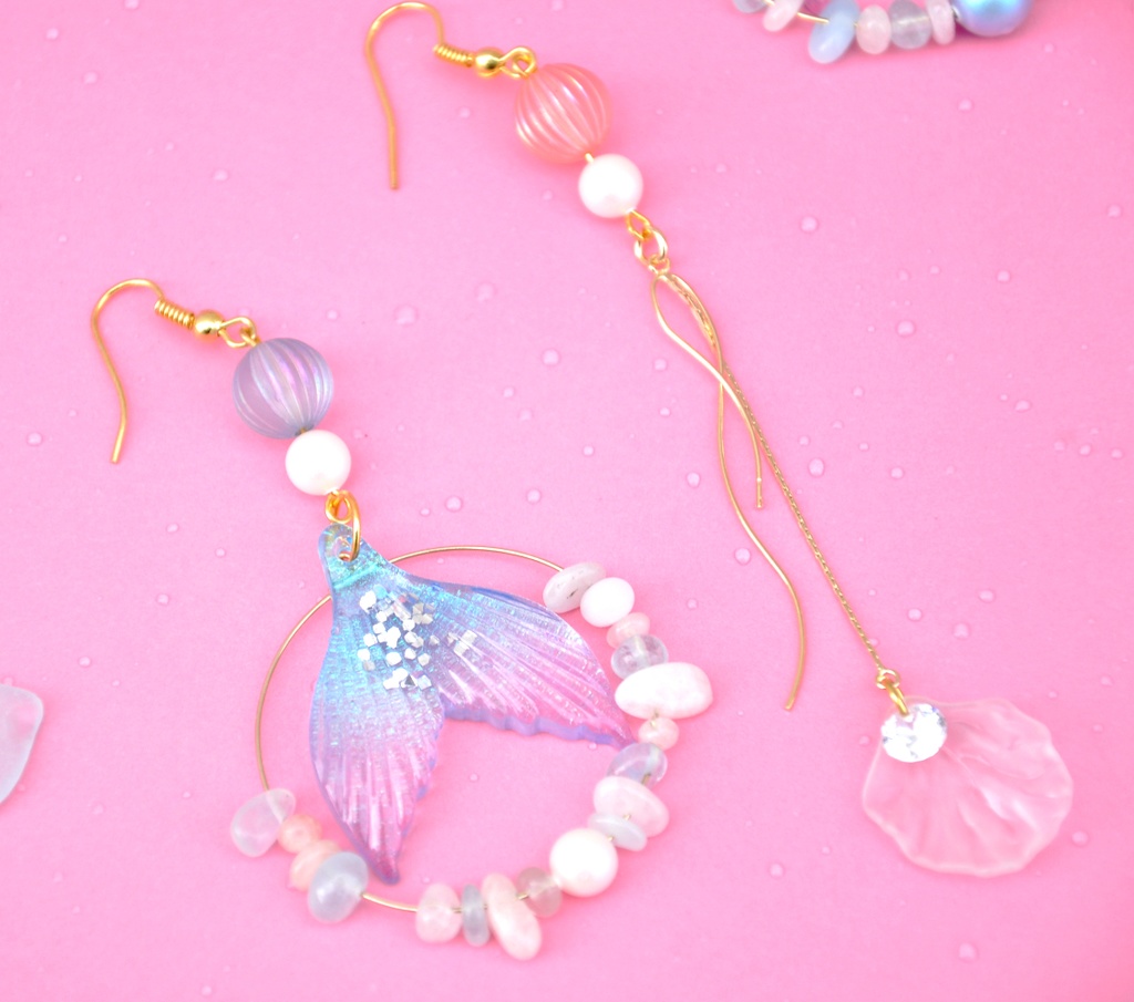 夢見る人魚 ピアス・イヤリング