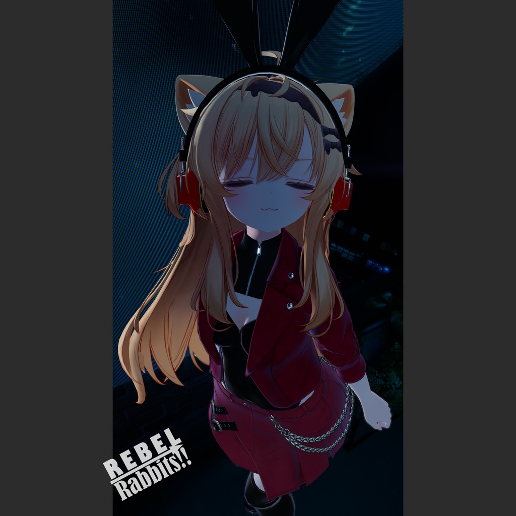 【VRC衣装】REBEL Rabbits!!
