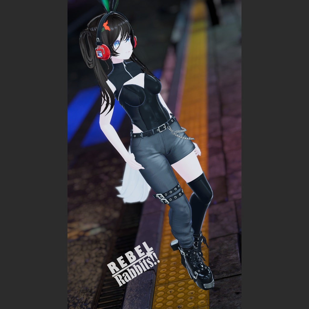 【VRC衣装】REBEL Rabbits!!