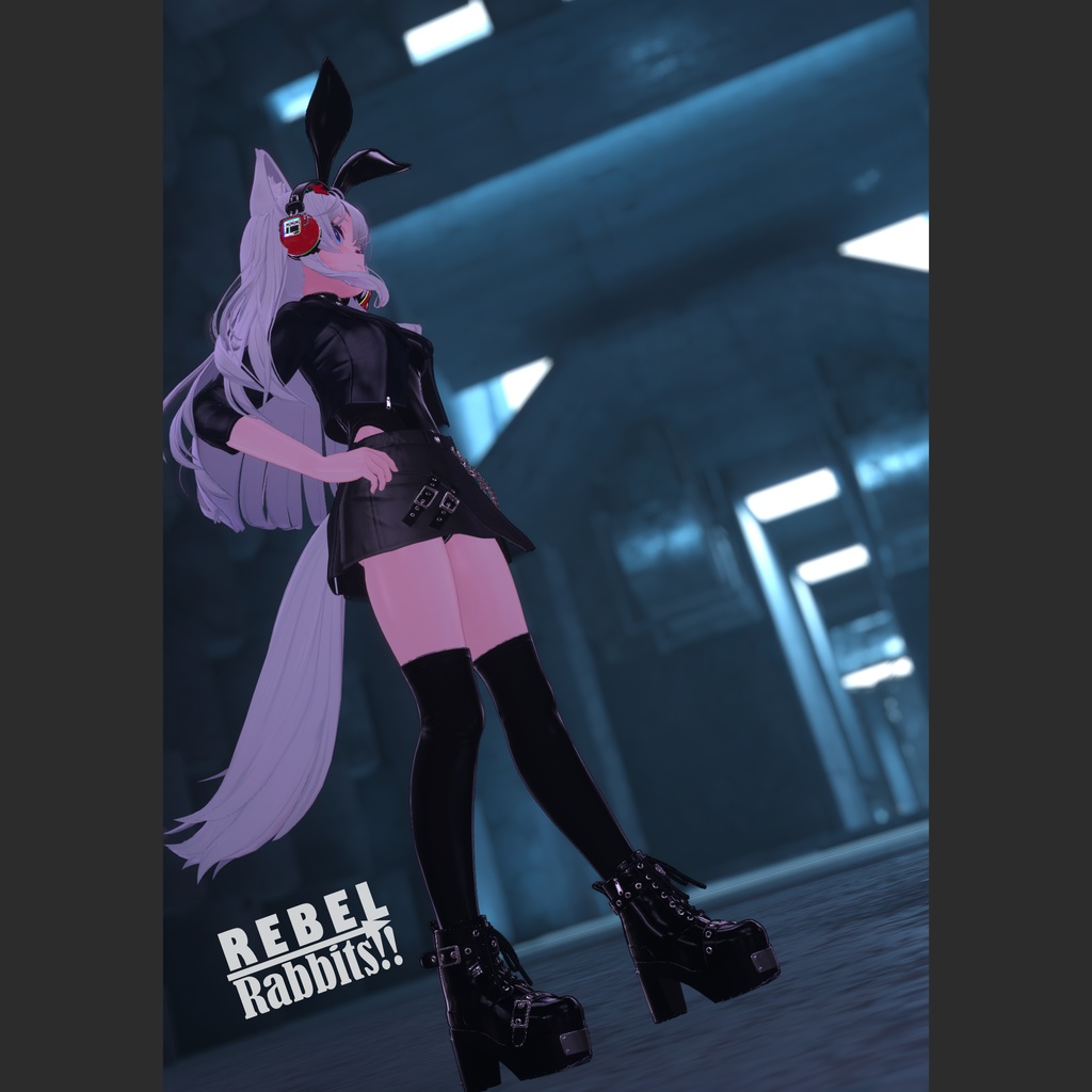 【VRC衣装】REBEL Rabbits!!