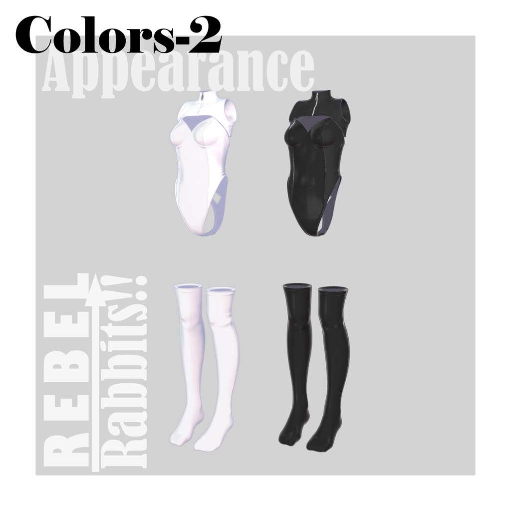 【VRC衣装】REBEL Rabbits!!