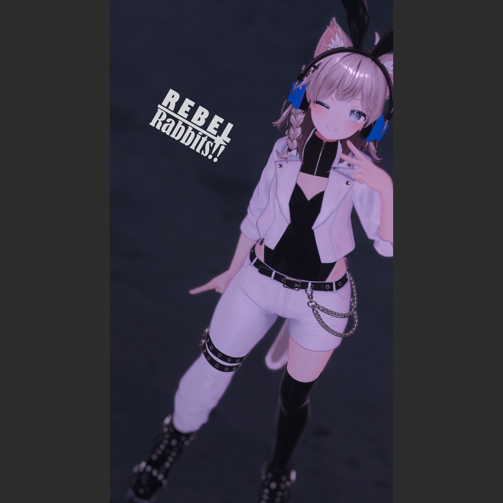 【VRC衣装】REBEL Rabbits!!
