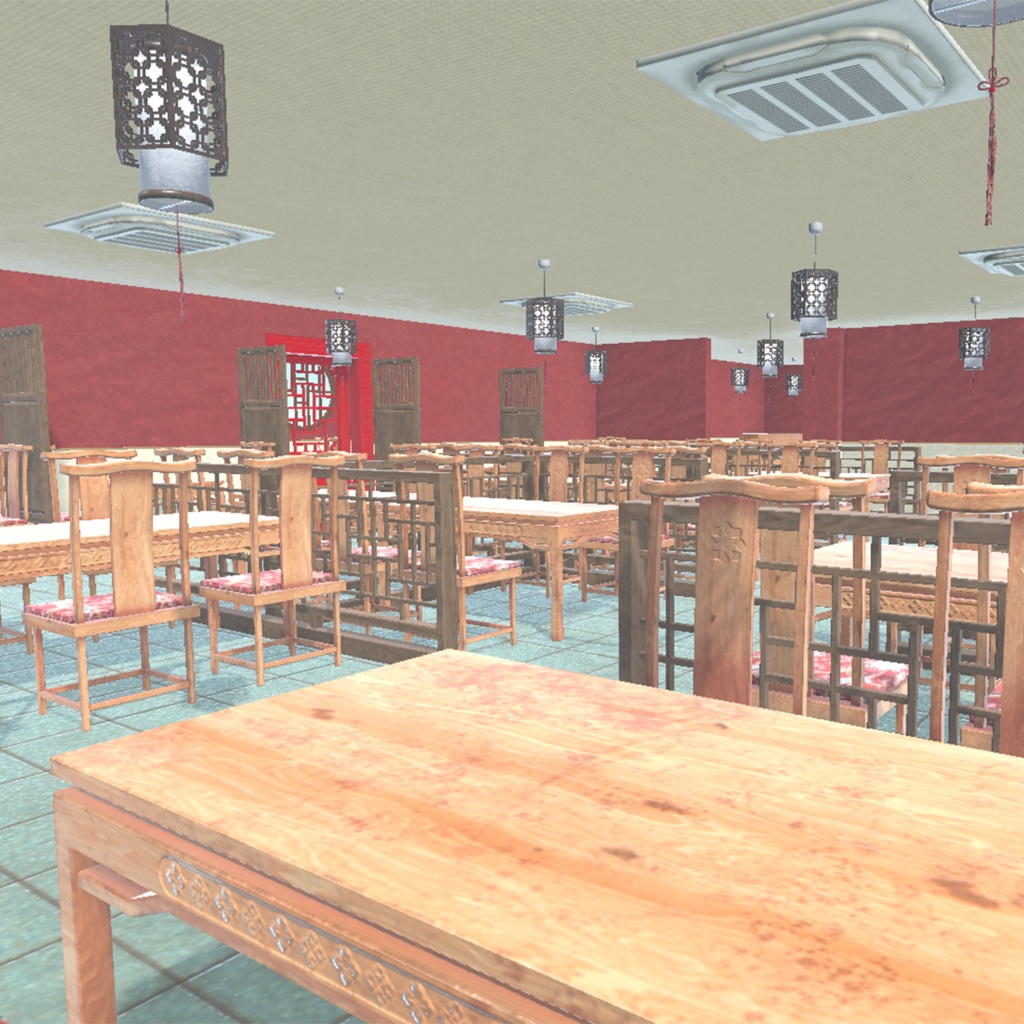 【ワールド】中華料理店セット