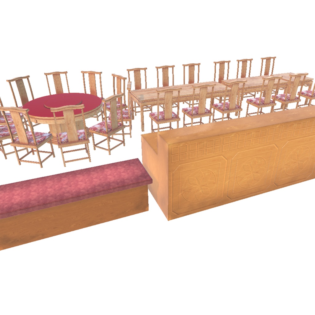 【ワールド】店舗家具セット