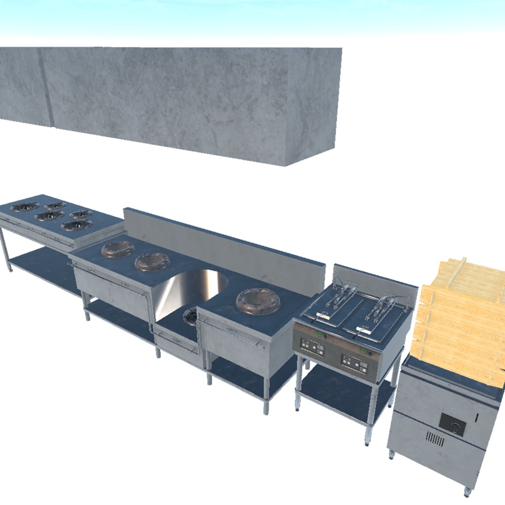 【ワールド】厨房機器セット