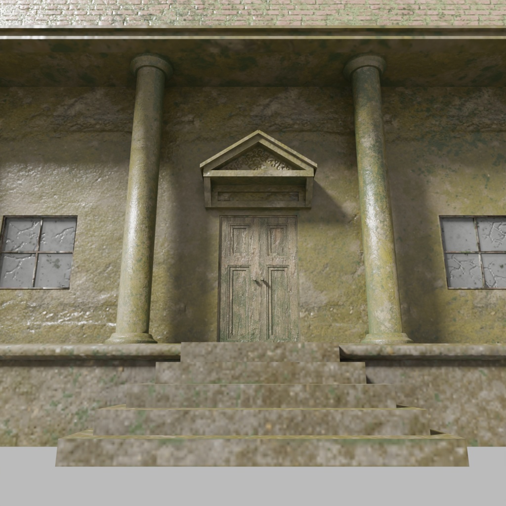 【ワールド】海底神殿【建物セット】