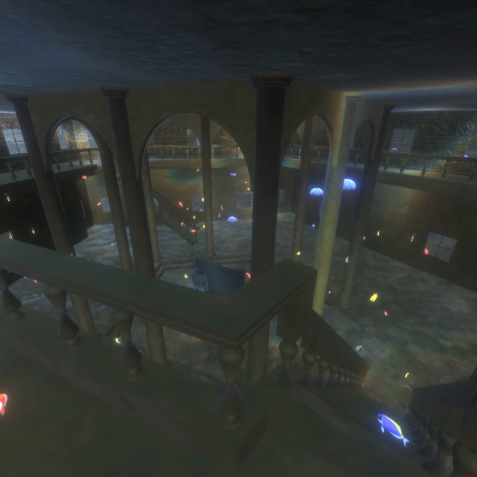 【ワールド】海底神殿【建物セット】