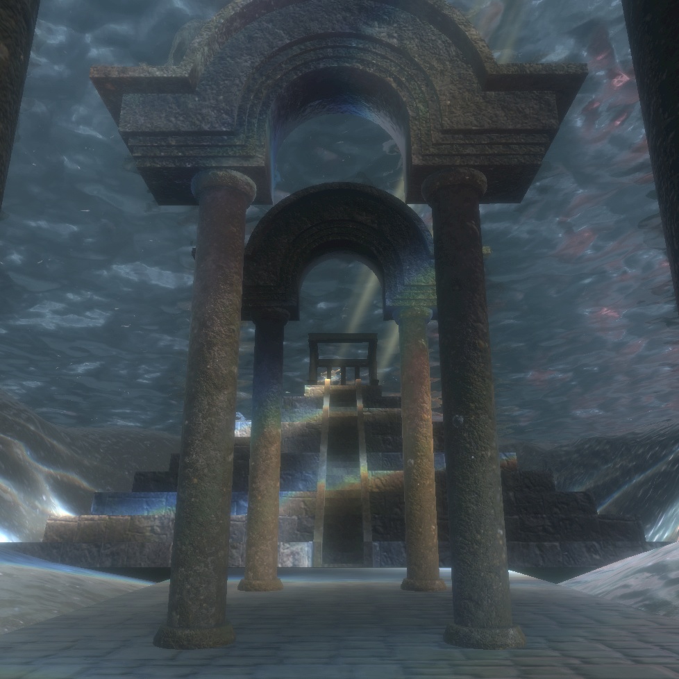 【ワールド】海底遺跡【建物セット】