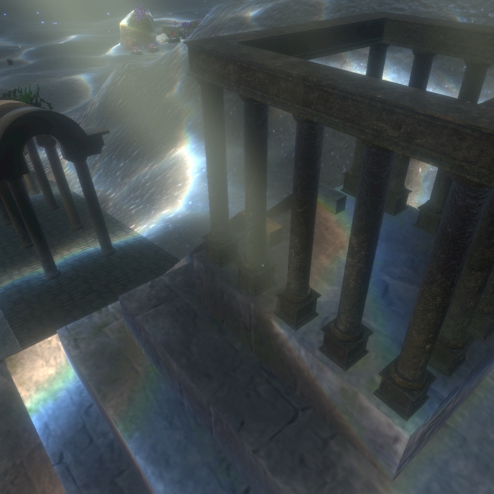 【ワールド】海底遺跡【建物セット】