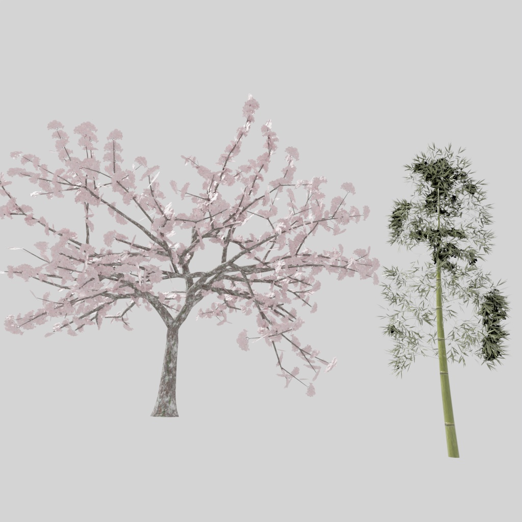 【ワールド小物】さくらと竹詰め合わせセット