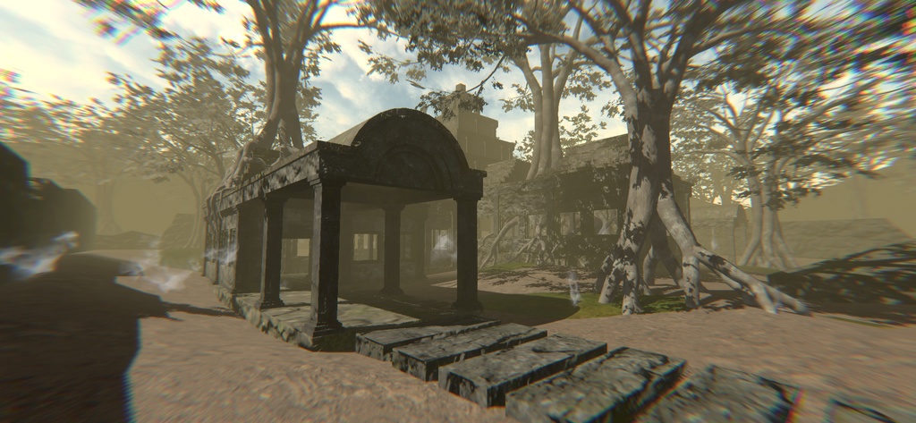 【ワールド】浸食された遺跡【土地建物セット】