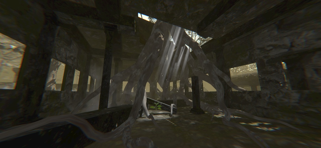 【ワールド】浸食された遺跡【土地建物セット】