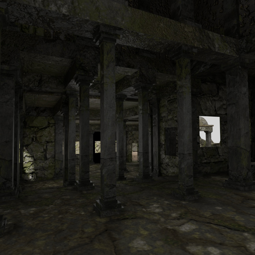 【ワールド】浸食された遺跡【土地建物セット】