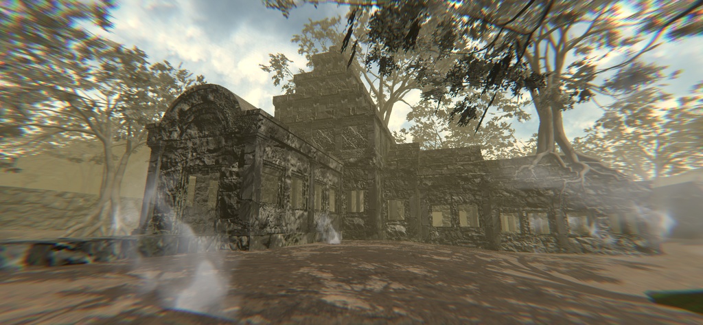 【ワールド】浸食された遺跡【土地建物セット】