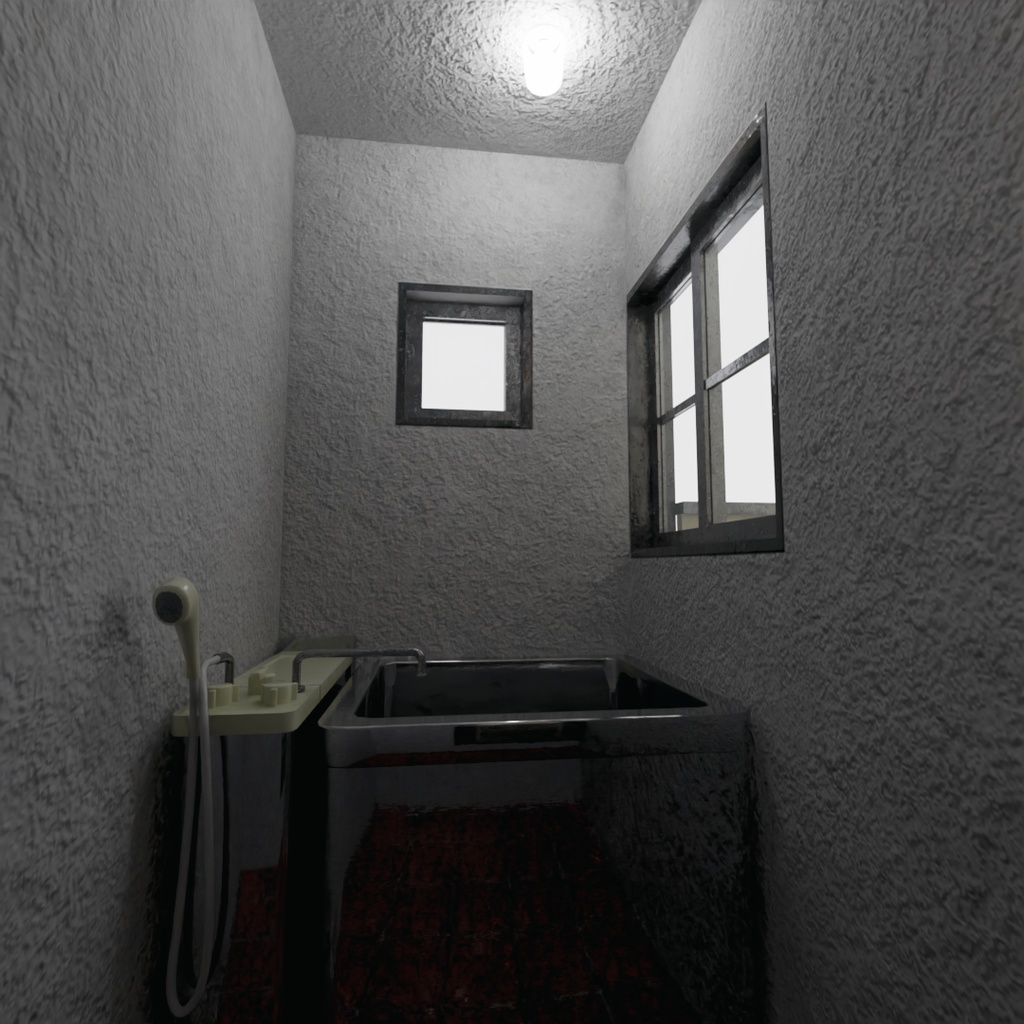 【ワールド】ノスタルジック団地【建物パーツセット】