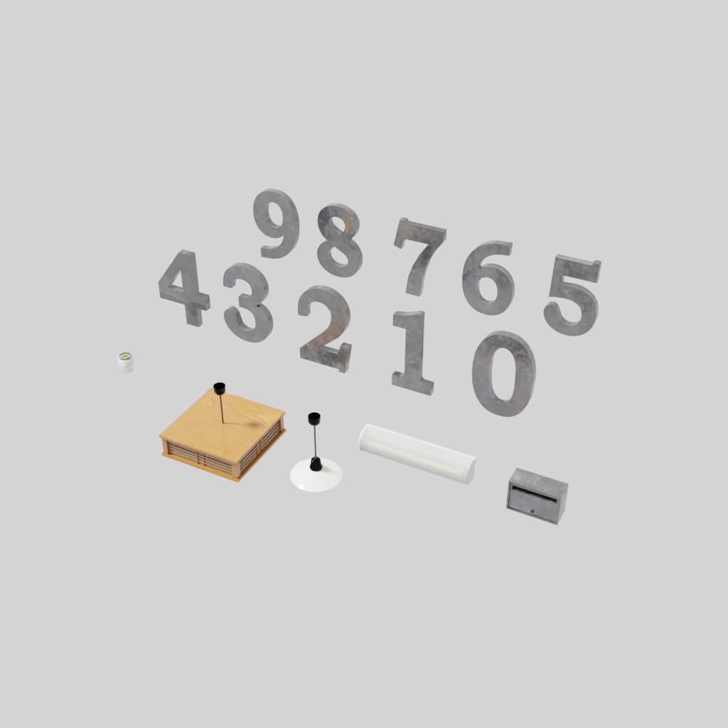 【ワールド】ノスタルジック団地【建物パーツセット】