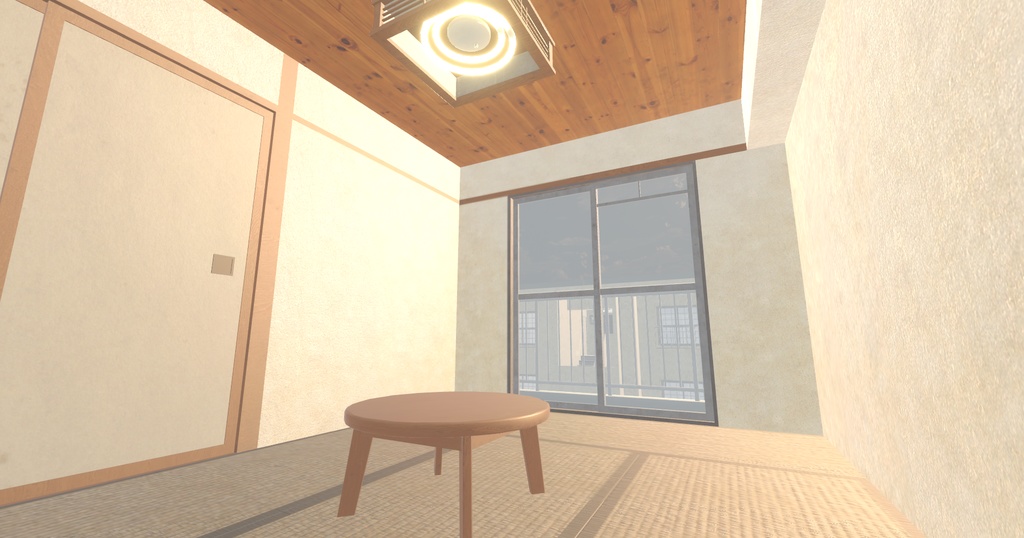 【ワールド】ノスタルジック団地【建物パーツセット】