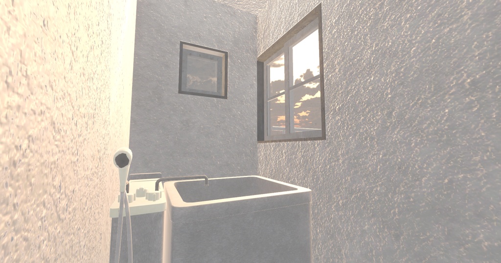 【ワールド】ノスタルジック団地【建物パーツセット】