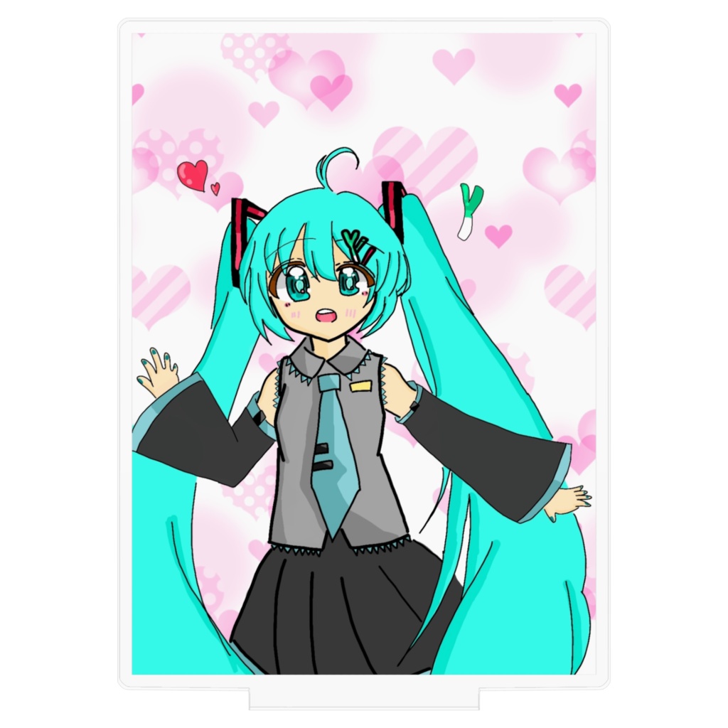 初音ミクアクリルスタンドv2