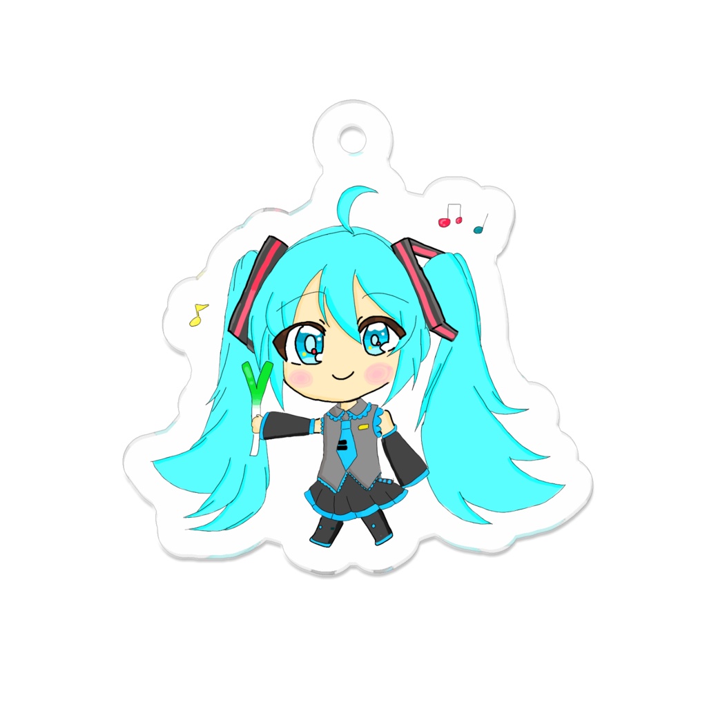 初音ミクアクリルキーホルダー!