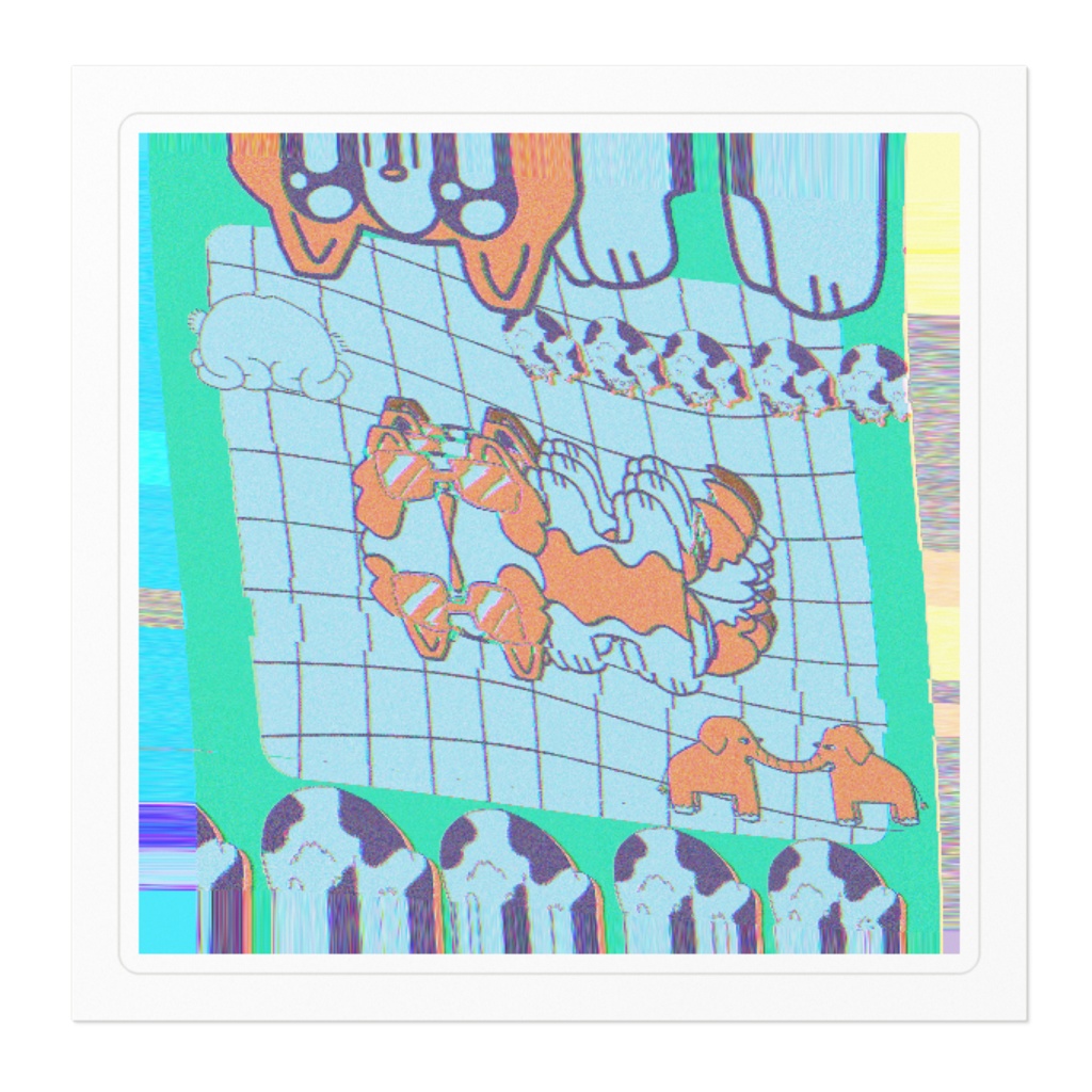 SYMMETRY RETRO DANCE ステッカー