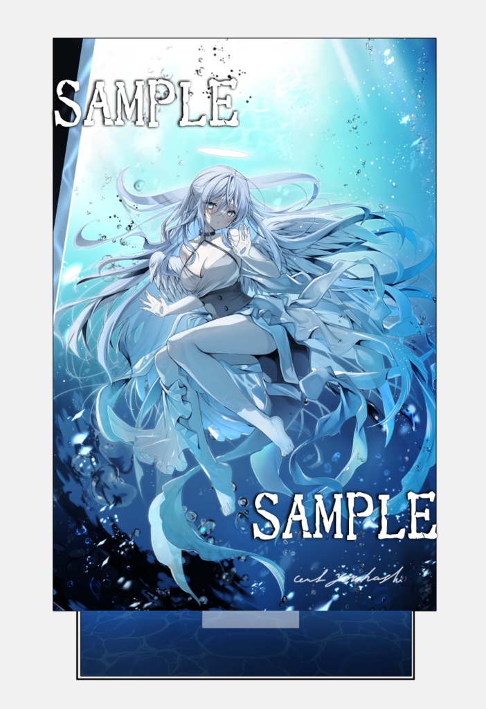 直筆サイン入りアクリルパネル