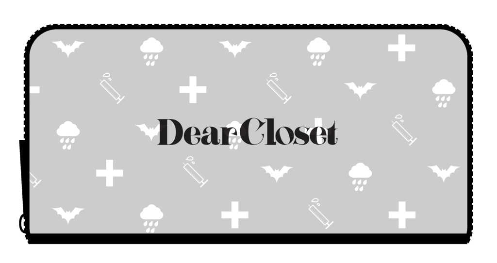 アシェリー長財布(直筆サイン入りクリアポストカード付き)