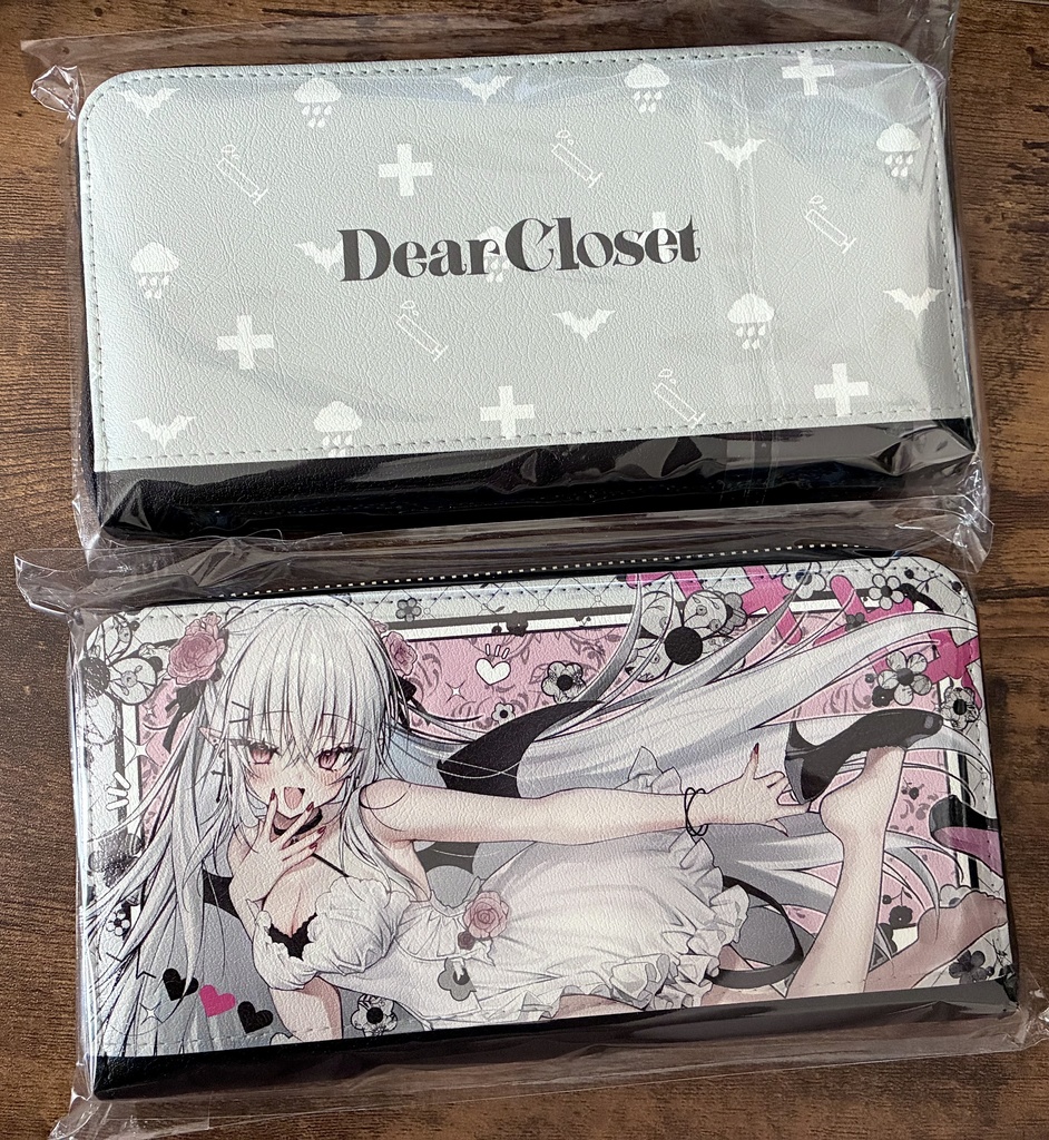 アシェリー長財布(直筆サイン入りクリアポストカード付き)