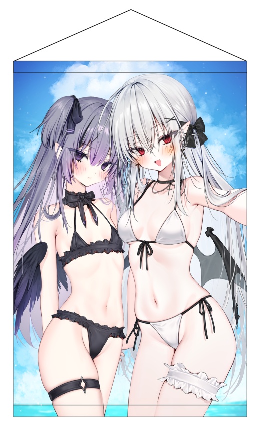 アシェリー&リナリアB2タペストリー
