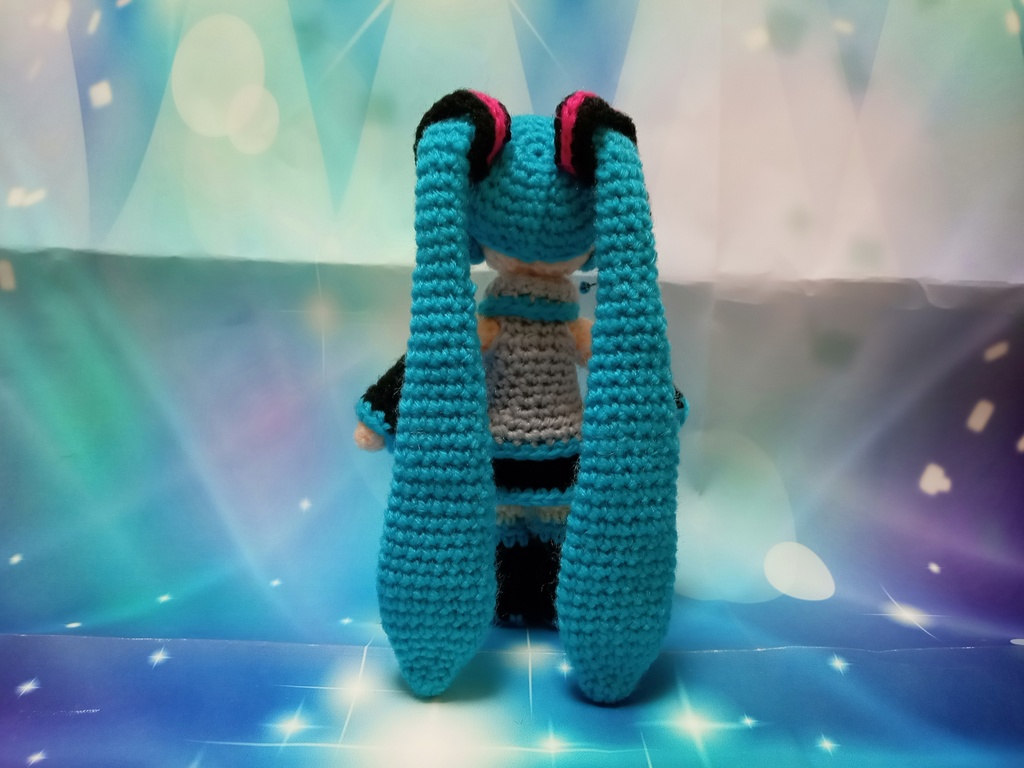 初音ミクあみぐるみ(ブルー)