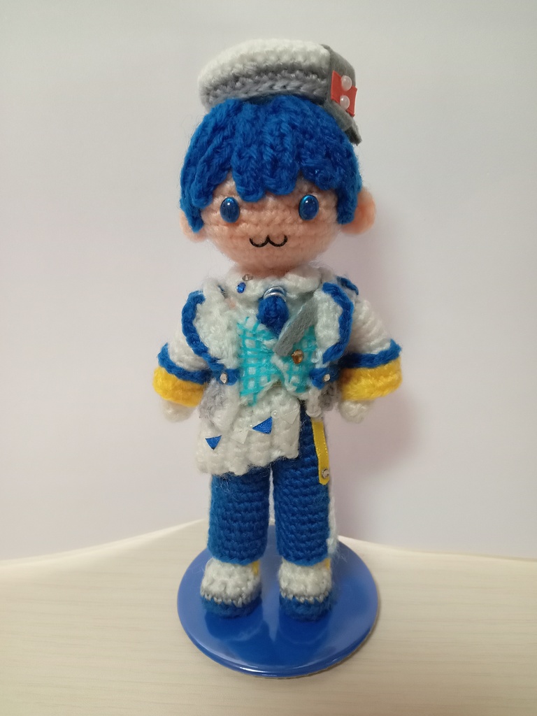 《8/24 20時〜頒布開始》 マジカルミライ2024 KAITOあみぐるみ